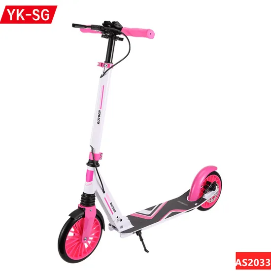 New Arrival Reasonable Price with Adjustable Height Folding Kick Scooter