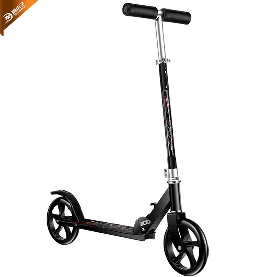 2 Wheels Adults 200mm Big Rubber Wheels Foldable Foot Scooter Adult Scooter