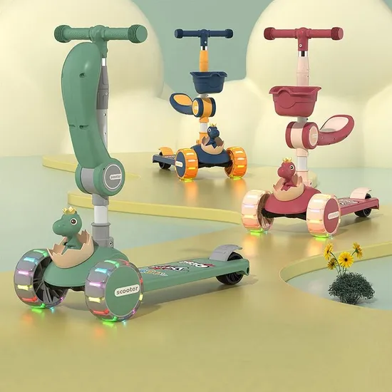 Baby Kids′ Scooters Scooter for Kids Kick 3 Wheel Germany Kid Children 2022 with Seat