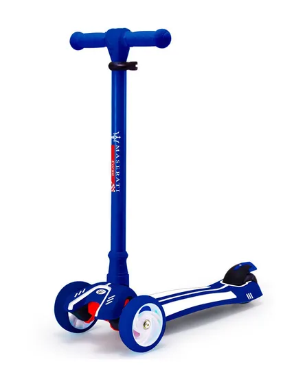 Tri Wheel Kick Scooter LED Light-up Wheels, Foldable, Adjustable Handles (GS-002D11B)