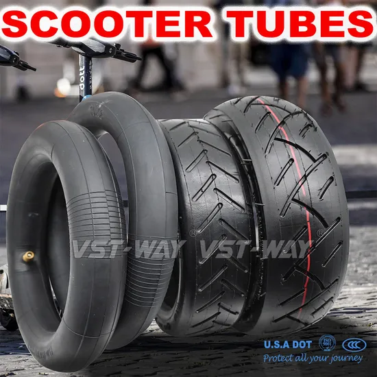 200X50 10X2.50 8"X2" Electric Scooter Solid Wheel Air Wheel 10 Inch Tube Trotinette