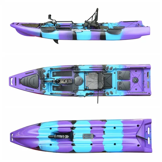Vicking 3.8 Meter Single Pedal Drive Fishing Kayak with Motor