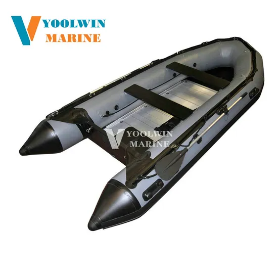 Aluminum Floor Premium Heat Welded Dinghy Sport Inflatable Boat with Seat Bag