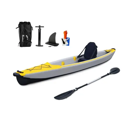 China Manufacturer Folding Drop Stitch Kayak Inflatable Canoe