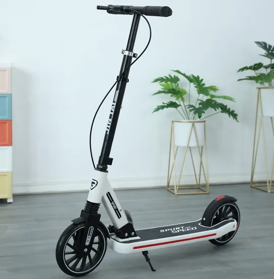 Funshion 200 mm Adults Big Wheels Freestyle Foldable Kick Scooter Can OEM Colors & LED Wheels