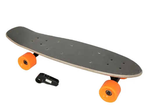 200W Electric Motor 4 Wheels 9 Maples Skateboard