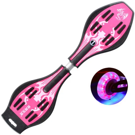 Boy Girl Child Kids Skate Kick Snake Swing Snake Wave Board