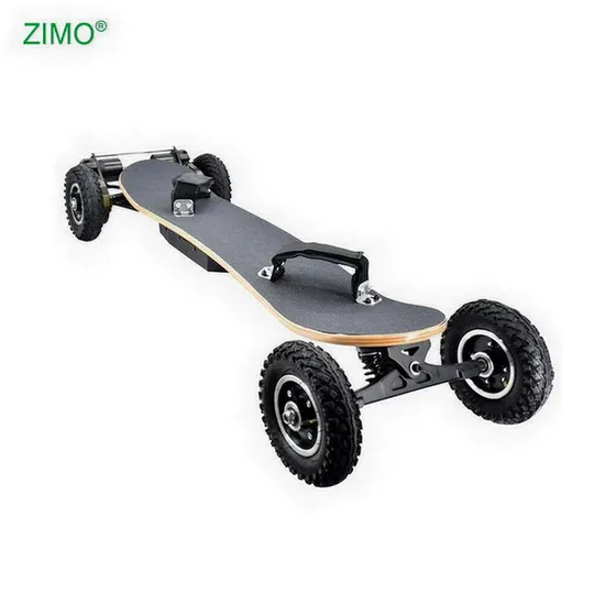 4 Wheels Black Flexible Stand Up Electric Skate board