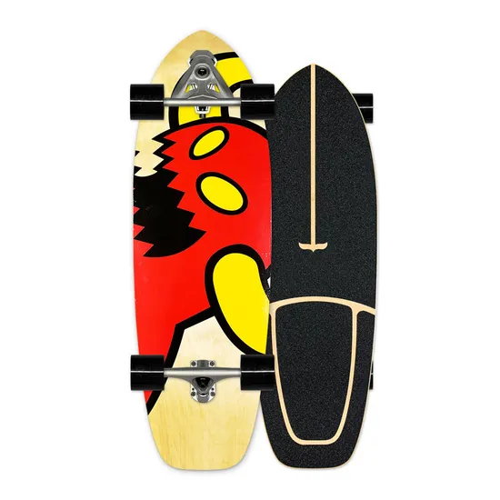 Plain Skate Board 7 Layer Canadian Maple Deck Skateboard