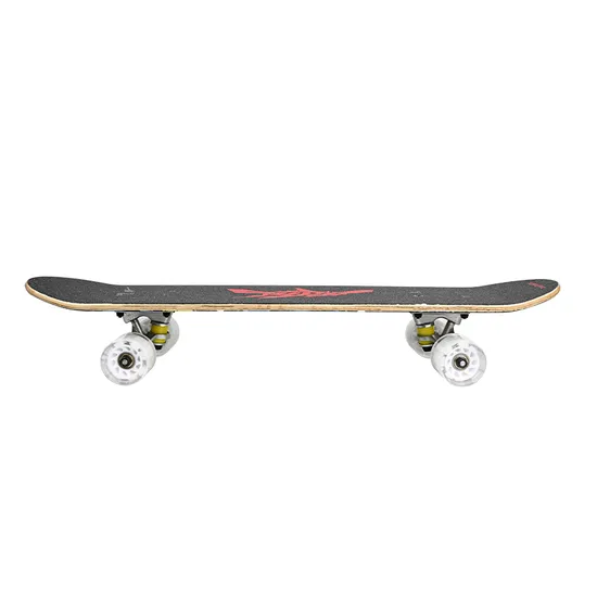 OEM & ODM Professional Skateboard 100% Canadian Maple Wood Surf Skate Long Board Double Kick Skateboard 34 Inch (Blue color)