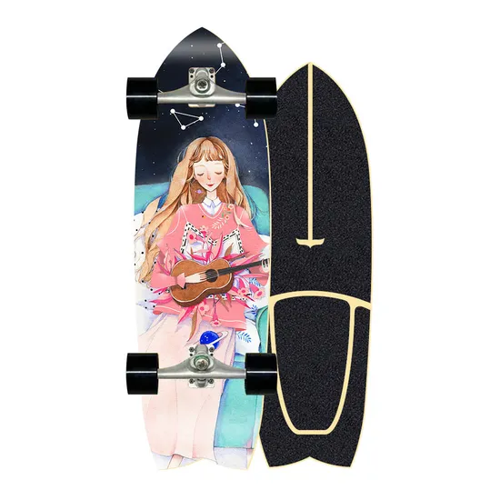 Manufacturer Fitness Equipment Decking Buy Professional Surf Skate Skateboard for Sale