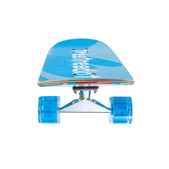 OEM & ODM Professional Skateboard 100% Canadian Maple Wood Surf Skate Long Board Double Kick Skateboard 28inch (Happy boy)