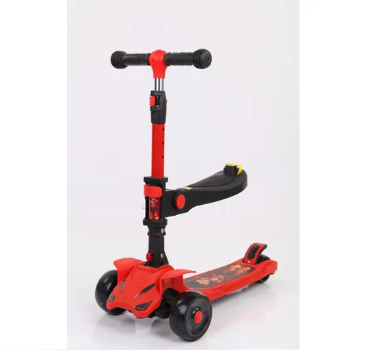 Skateboard Meter Scooter Folding Flash Wheel Pedal Scooter