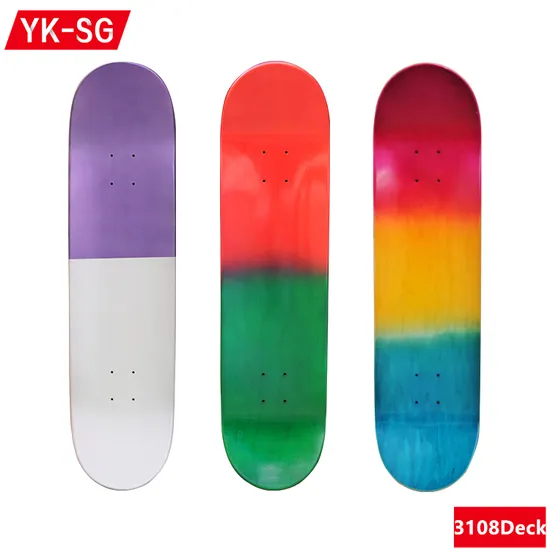 Wholesale Custom OEM PRO Quality 100% Canadian Maple Skate Board