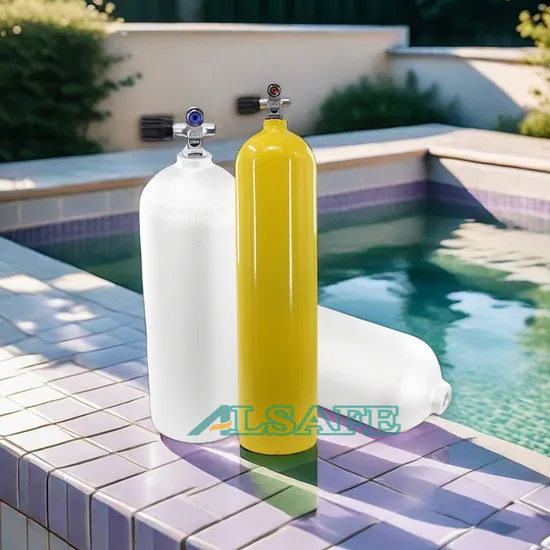 Manufacturer Types of Scuba Diving Cylinder and Valve