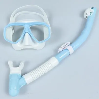 Snorkel Set, Anti Fog and Anti Leak Tempered Glass, Panoramic View Scuba Diving Mask