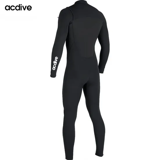 Acdive New Customized Super Stretchy 4/3mm Neoprene Chest Zipper Free Diving Kite Surfing Water Skiing Wetsuit