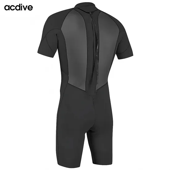 Hot Selling Adult 3/2mm Mesh Skin Neoprene Free Diving Snorkeling Surfing Skiing Short Sleeve Customized Wetsuit