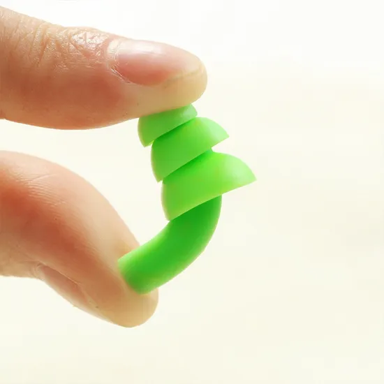 Waterproof Reusable Silicone Noise Reduction Ear Plugs Ci23782