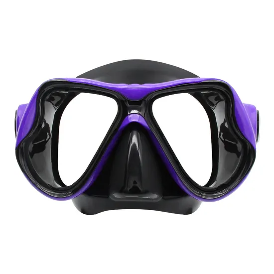 Underwater Vision 3D Nasal Mask Design Comfortable Non Suffocating Leak Proof Diving Mask