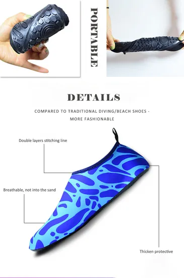 Durable Professional Design Breathable Neoprene High Elastic Diving Shoes
