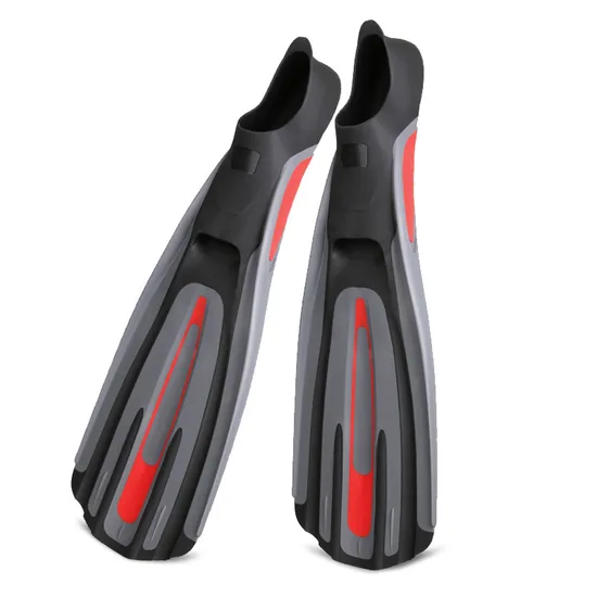 New Arrival Free Diving Fins Training Mono Full Pocket Swim Snorkeling Diving Flipper Long Fins