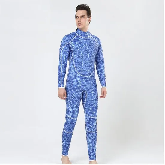 Sea Camo Design Two Piece Spearfishing Wetsuit