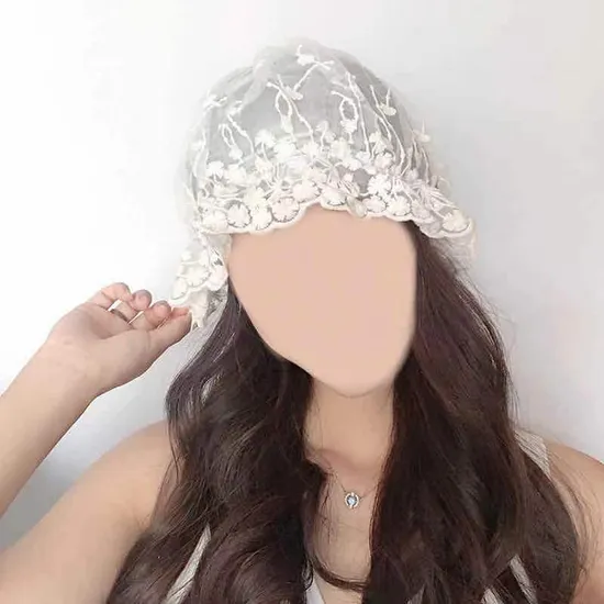 Women Swimming Cap Waterproof Extra Long Hair Head Fashion Style Wyz16763