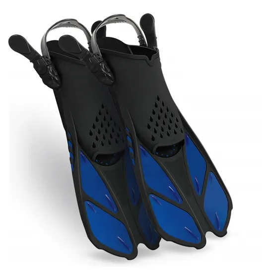 High Quality Outdoor Fashionable Swimming Diving Flippers Adjustable Surf Rubber Swim Fins