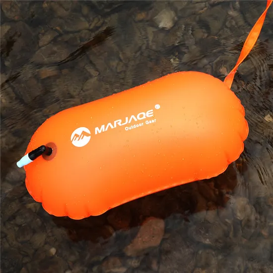 Hot Sell Mexico Ocean Inflatable Swimming Buoy Floating Pull Buoy Open Water Swim Buoy