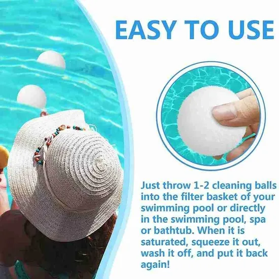China Supplier Scum SPA Balls for Swimming Pool SPA Oil Removal