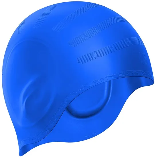 Amazon Hot Sell Ear Protection Silicone Custom Swimming Cap