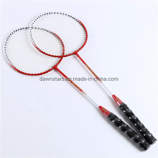 Best Selling Iron Badminton Racket Sets for Supermarket