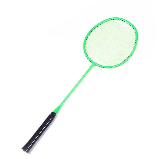 Custom Logo Multi Color Iron Alloy Training Single Badminton Racket