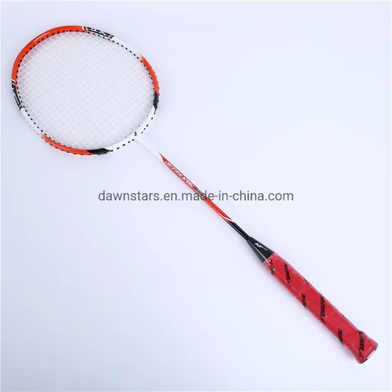Aluminium Alloy Badminton Racket with Iron Alloy Shaft