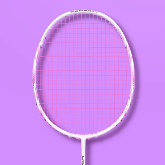 Carbon Fiber Light 8u Badminton Rackets for Women Beginners