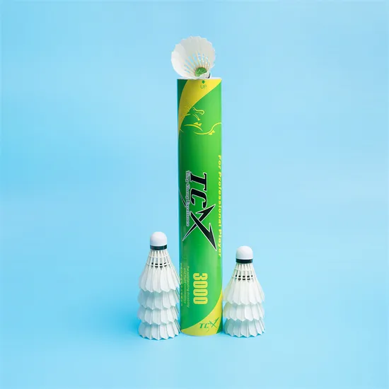 Most Durable Duck Feather Tournament Badminton Shuttlecock for Competition