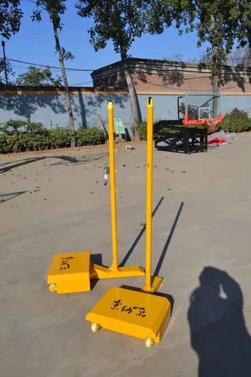 All-Terrain Movable Badminton Post with Enhanced Durability