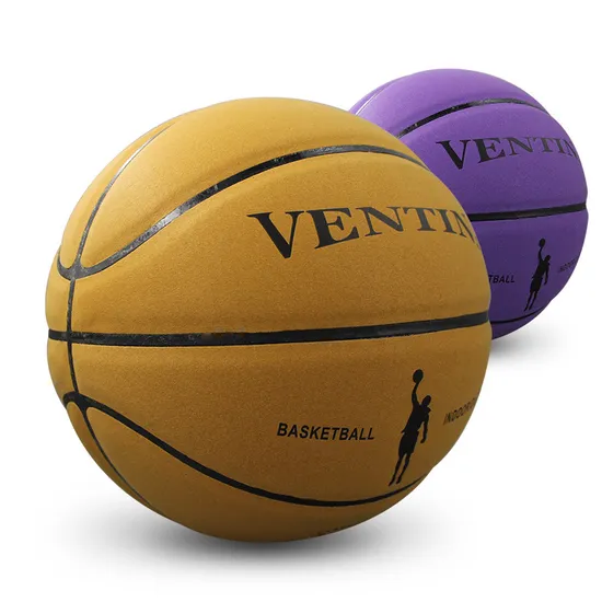 Custom Logo PU Basketball Wear-Resistant Basketball Ball Microfiber Basketball