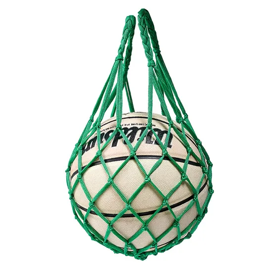 Sports Mesh Equipment Bag Volleyball Basketball Football Soccer Storage Net