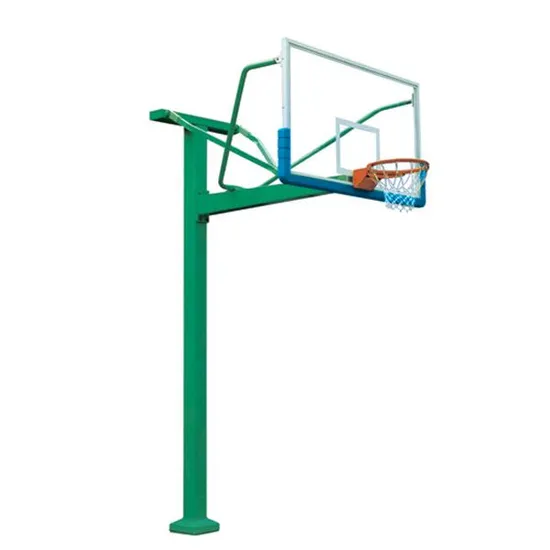 Cheap Outdoor Cement Floor Fixed Freestanding Basketball Stand