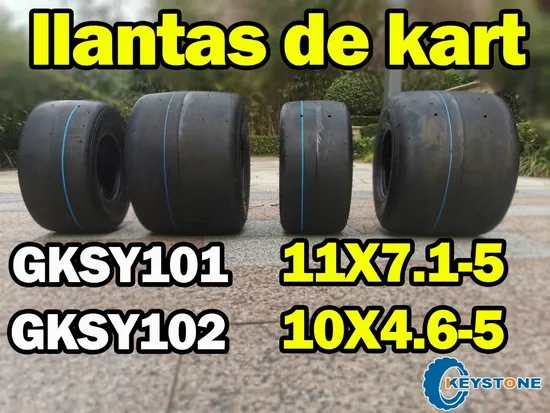 ECE Approved Go-Kart Tires 10"X4.60-5, 11"X7.10-5 for Racing Kart/ Rental Kart