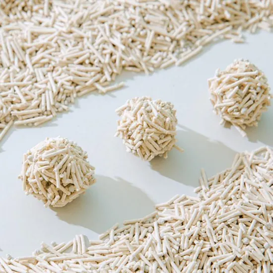 Flushable Absorbent Gathers and Environmentally Friendly Dust Free Tofu Cat Litter
