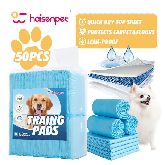 Puppy PEE Pad M 45X60cm 50PCS Pet Disposable Pet Dog Training Pads