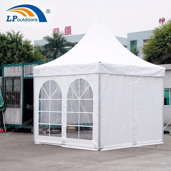 10X10FT Outdoor Aluminum Entrance Pagoda Gazebo for Sales