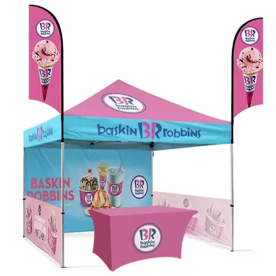 Aozhan Wholesale Customized Printing Canopy Outdoor Party Wedding Event Gazebo Pop up Marquee Event Trade Show Tent for Advertising