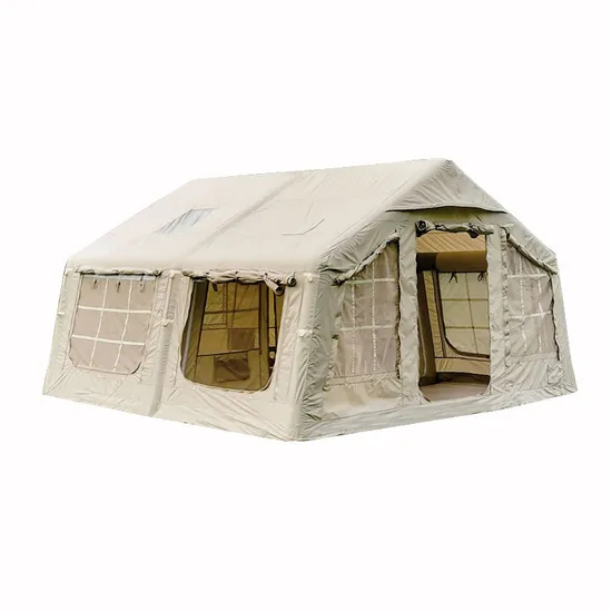 Luxury Portable Outdoor Inflatable Camping Tent for 10 Person, Waterproof Inflatable Glamping Beach Tent, Dome Safari Tent, Campsites Event Party Festivals Tent