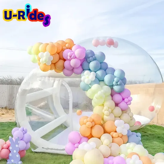 Hot Sale Inflatable Bubble Dome Tent Outdoor Air Glamping Transparent Inflatable Balloon Bounce House For Sale