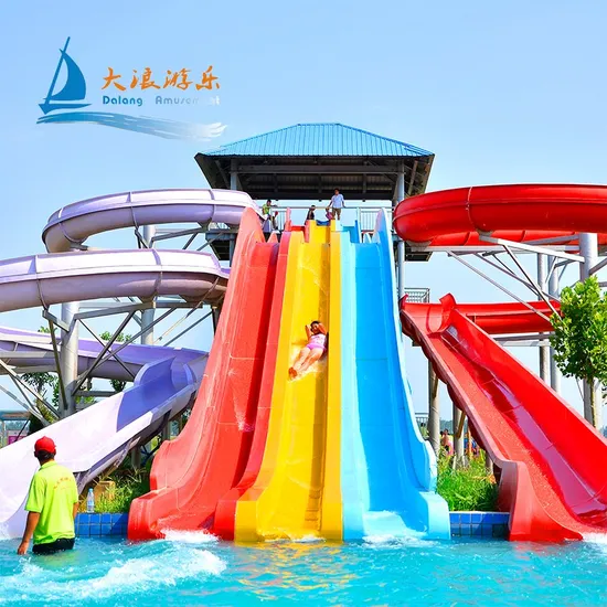 Fiberglass Body Spiral Water Slide (WS061)