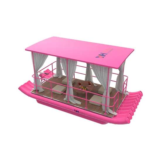 Naee Attractive Water Electric Boat Bamboo Raft Boat